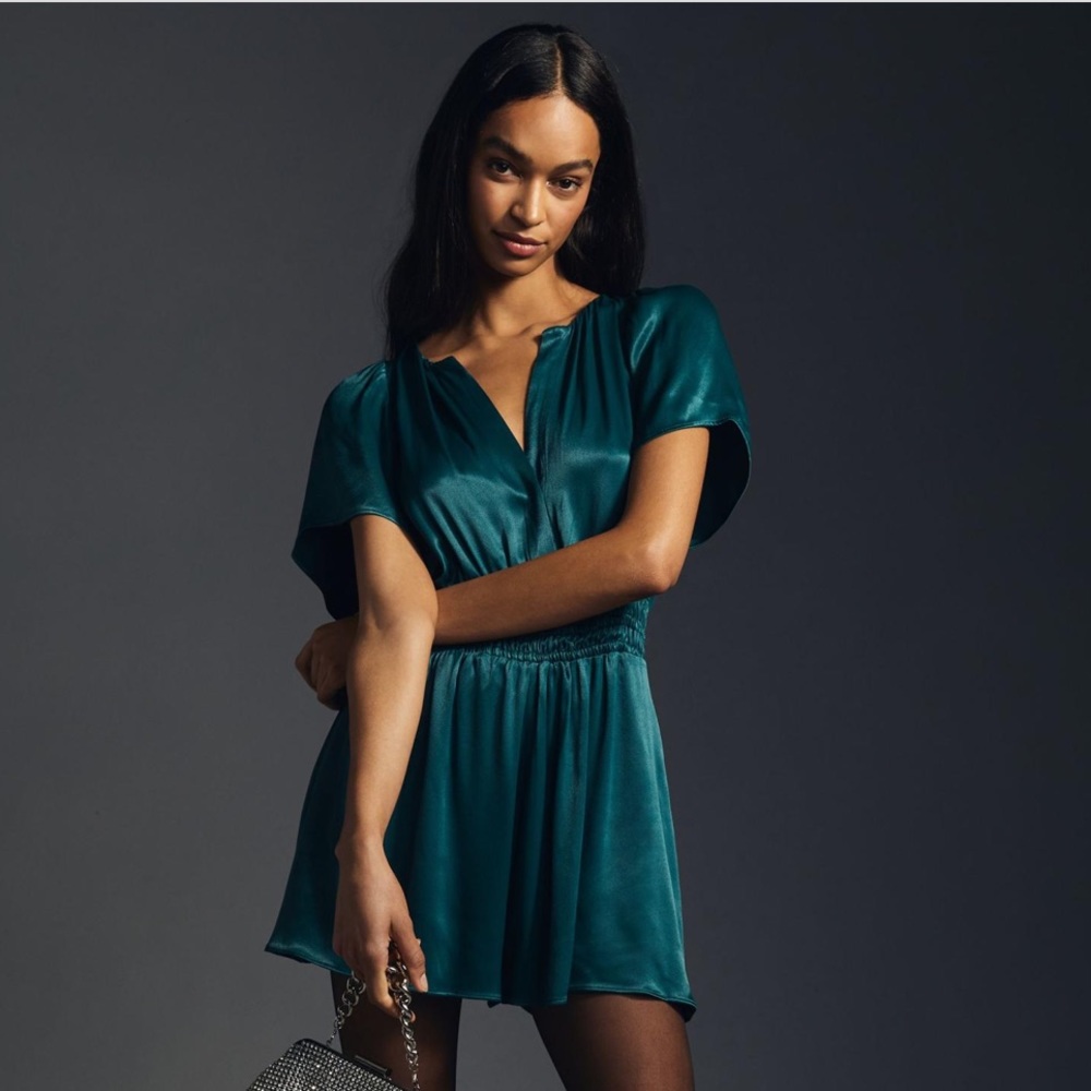 Anthropology NWT Somerset Romper size Large